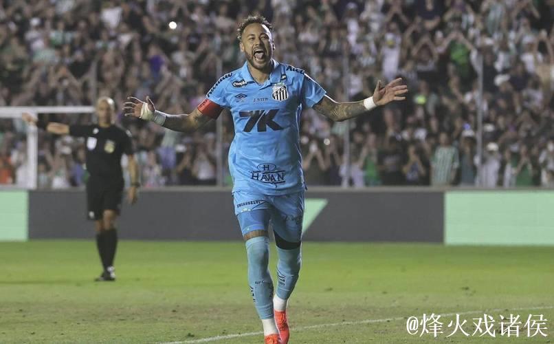 内马尔与桑托斯再次续约 目标冲击美加墨世界杯 内马尔与桑托斯再次续约 目标冲击美加墨世界杯